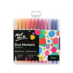 MONT MARTE DUO MARKERS 24 Piece In Case
